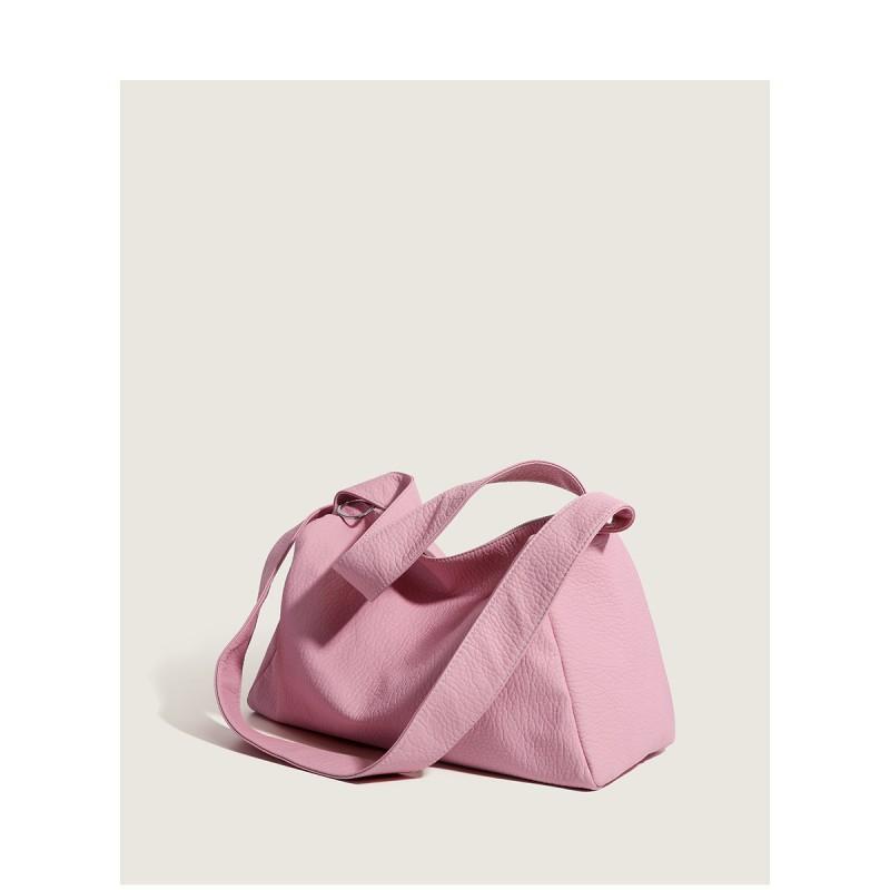 All-matching Ins Cross-body Bag Women's Large Capacity Soft Leather Shoulder 2025 New Casual Tote Underarm