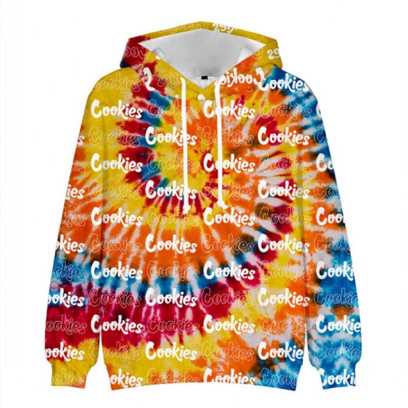 Unisex Hooded Sweatshirt 3D Print Casual Loose Fit Long Sleeve Pullover