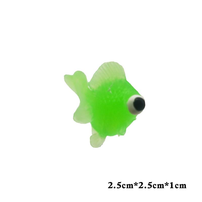 Large Soft Gel Simulation Goldfish Toy for Children - Fake Colorful Fish Model for Catching and Water Play