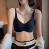 Cloud underwear women's small breasts summer thin seamless gathering no steel ring collection breast anti-sagging upper support comfortable bra