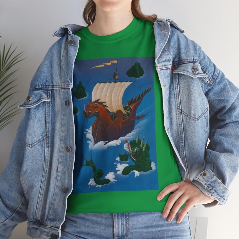Voyage of the Dawn Treader Art T-Shirt Roger Hane Chronicles of Narnia Lewis