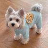 Warm Dog Four-Legged Clothes Soft Pet Jumpsuit Cute Dog Anti-hair Loss Clothing  Daily Wear