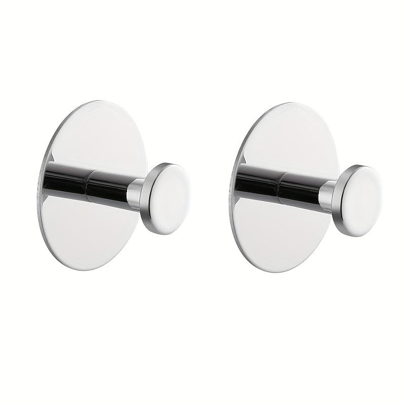 Xiaomi 2PCS Adhesive Wall Hooks Stainless Steel Bathroom Kitchen Hooks Round Simple Clothes Hook Easy Install Home Storage Accessories