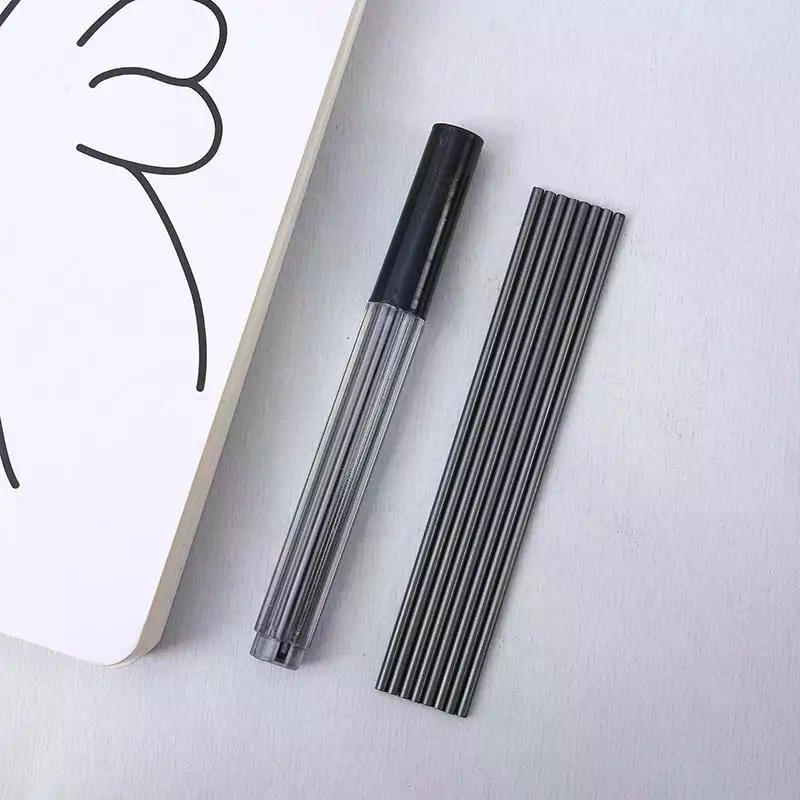 1PC Deep Hole 2.0mm Woodworking Mechanical Pencil 2B Replaceable Lead Marking Pencil for Precision Wood Craft