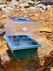 12-Cell Seedling Tray with Lid: Thickened for Insulation & Moisture Retention, Easy Sowing Cell Tray, Cutting Pot, Nutrient Cup.