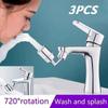360° Faucet Extender – Universal Splash-Proof Aerator, Water-Saving Rotating Adapter for Kitchen & Bathroom Taps