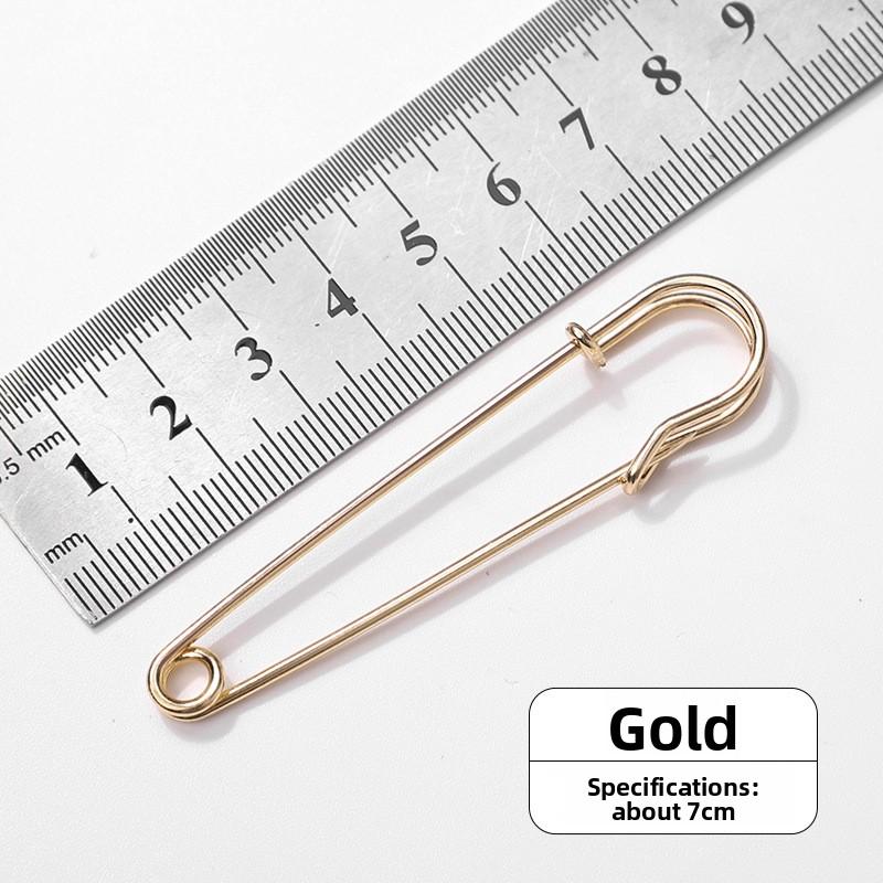 Förtjockade Stora Säkerhetsnålar, Säkerhetsnålar för Rockar, Knappar till Ulltröjor, Enkla Nålar, Broscher, Handgjorda Smyckestillbehör