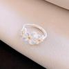 Versatile Floral Open Ring: Sweet, Stylish, High-End Jewelry for Women