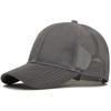 Baseball cap big head circumference hat men's and women's summer visor sun protection cap