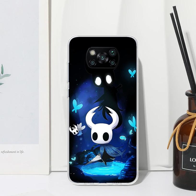 Hollow Knight Cartoon Phone Case For Xiaomi Poco X7 X6 X5 M7 M8 Pro F7 Ultra Redmi 15C 15 13C 13 12C 12 10 10C 10A Art Fundas Po