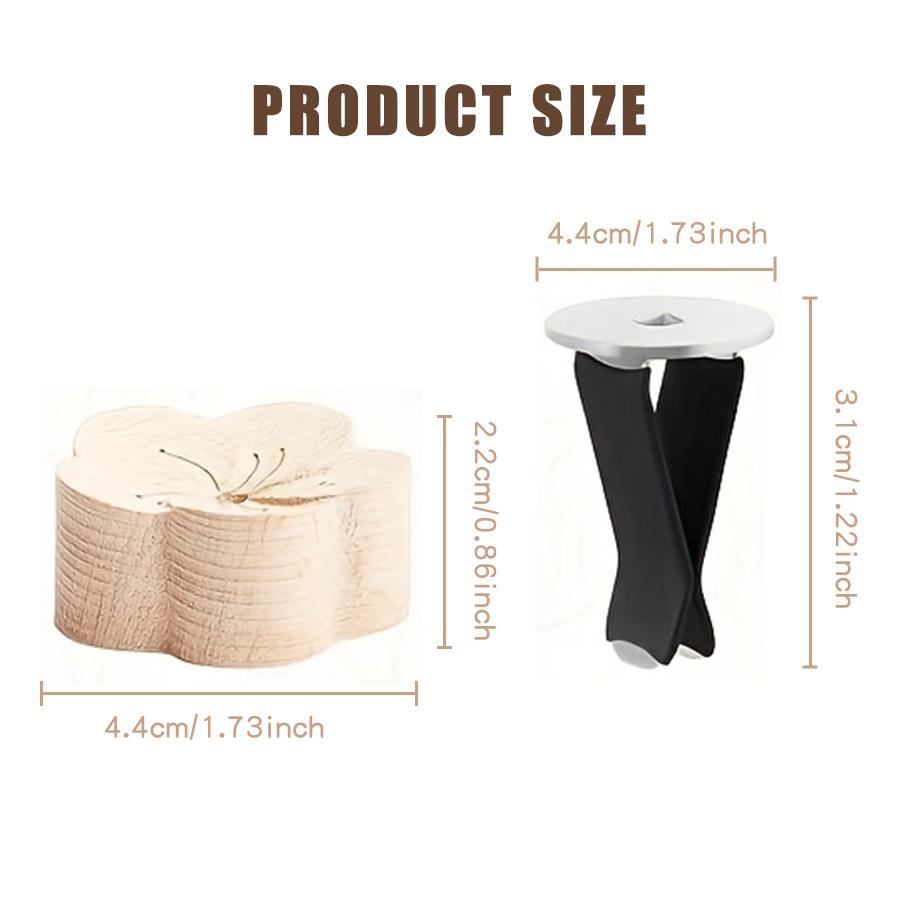 DIY perfume wooden flower fragrance aroma diffuser decorations items living room indoor house desktop car home accessories women