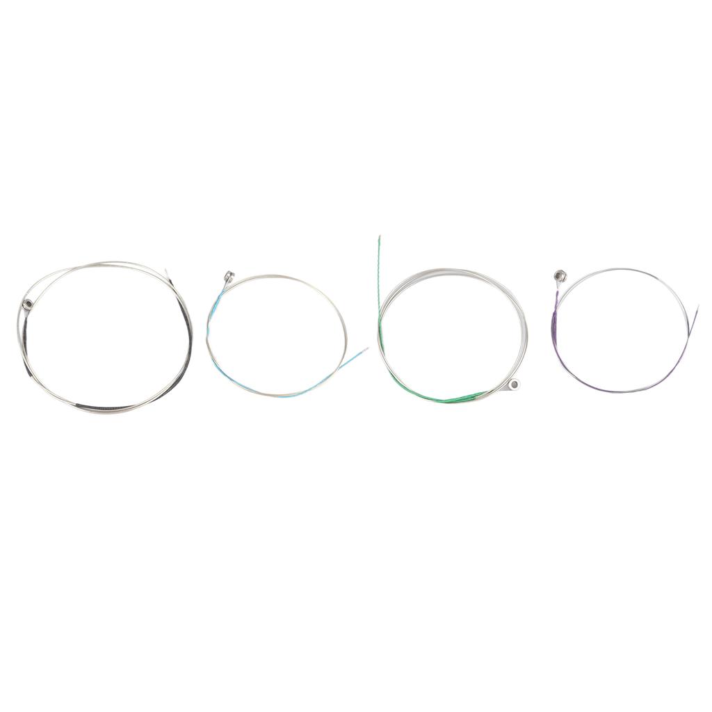 4Pcs Violin String Steel Wire G D A E Clear Full Voice Professional Violin String Set for Replacement