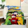1pc Teletubbies,Friendship,OutdoorPrint Blanket Suitable for All Seasons, Perfect for Home, Travel, or Camping  299