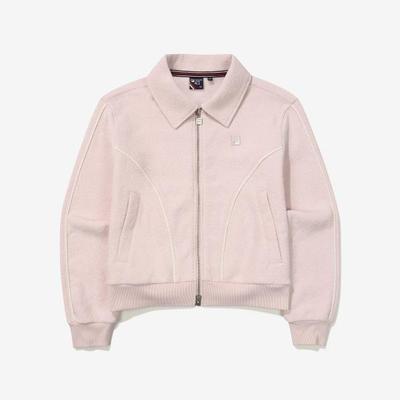Tennis Fleece Terry Zip Up
