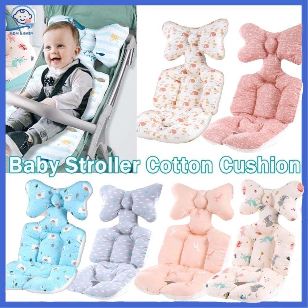 Comfortable Baby Stroller Cushion Soft Dining Chair Cotton Pad Baby Pram Seat Mat  Travel Essential