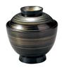 Fukui Craft Egg Kasuri Brushstroke 12023900 Heat-Resistant 3.2-inch Bowl, Finish,