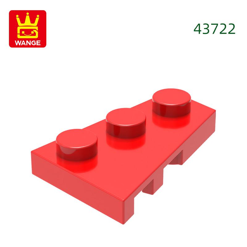 158Pcs/lot 43723 2x3 Right Wedge Plate Construction Bricks MOC Accessories Works With Featuring Blocks Kids Playthings Gift Idea Box