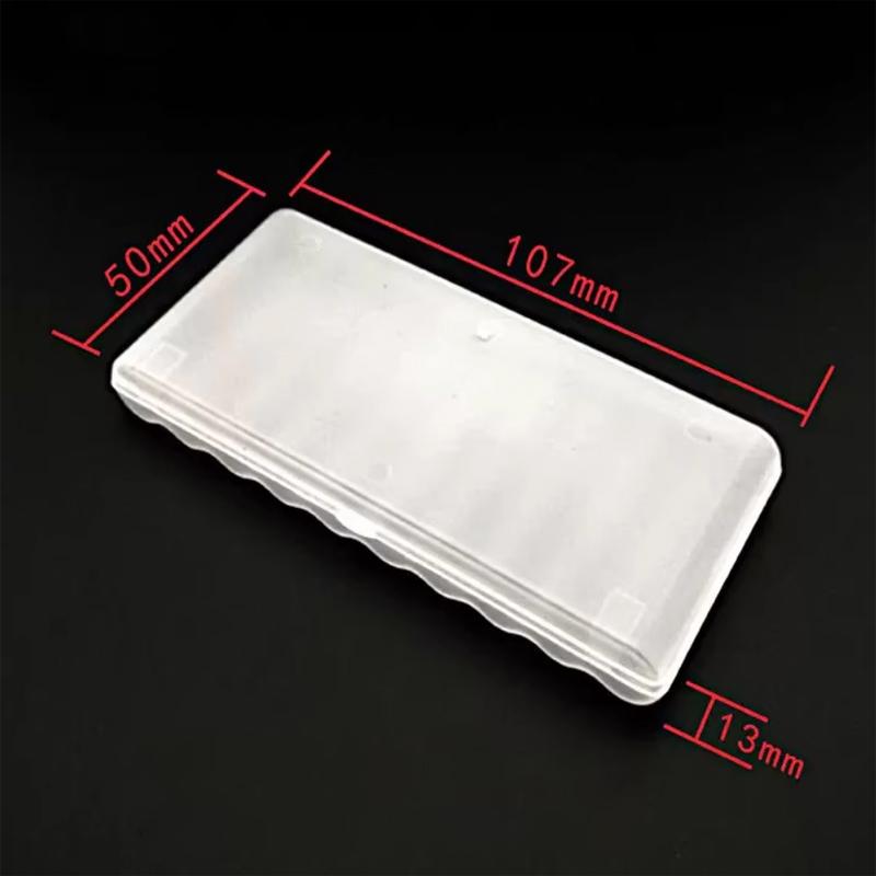 4/6/8/10 Grid 5/7 Battery Storage Box Transparent Portable Storage Box Jewelry Box Screw Box Parts Box Tool Box