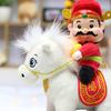 Horse Doll 2026 Year of The Horse Wealth Symbol Talisman for Chinese New Year Decor Zodiac Souvenir Gift