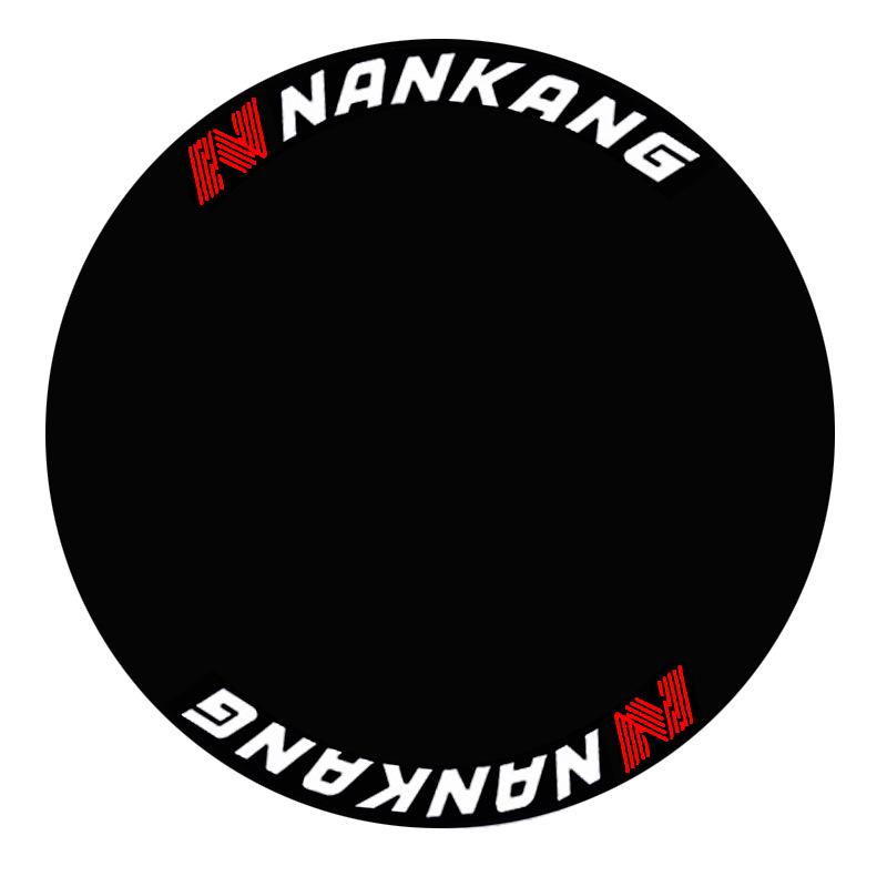 3D Multicolor Car Tire Letter Stickers - PVC Material