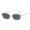 Trendy Small Square Sunglasses Woman Brand Designer Fashion Luxury Sunglasses  Women's Vintage Steampunk Metal Frame Eyewear
