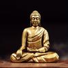 Brass Dainichi Buddha Statue Ornaments Buddha Desktop Attracting Wealth and Treasures Creative Furnishings Crafts