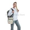Vintage Atomic Stars Insulated Lunch Bag for Women Men Resuable Cooler Thermal Lunch Box Portable Bento Tote for Work Picnic