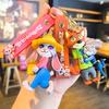 Cute  Zootopia Keychain Pvc Cartoon Character Judy Nick Chief Bogo Keyring Hanging Couples Bag Decoration Festival Gift