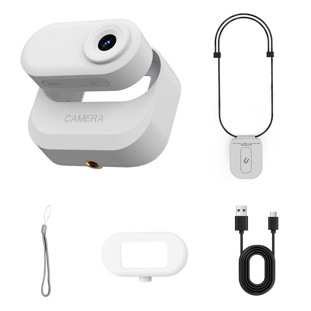 Portable Cross-Border Chest and Neck Action Camera for Vlogging, Student, and Pet Recording