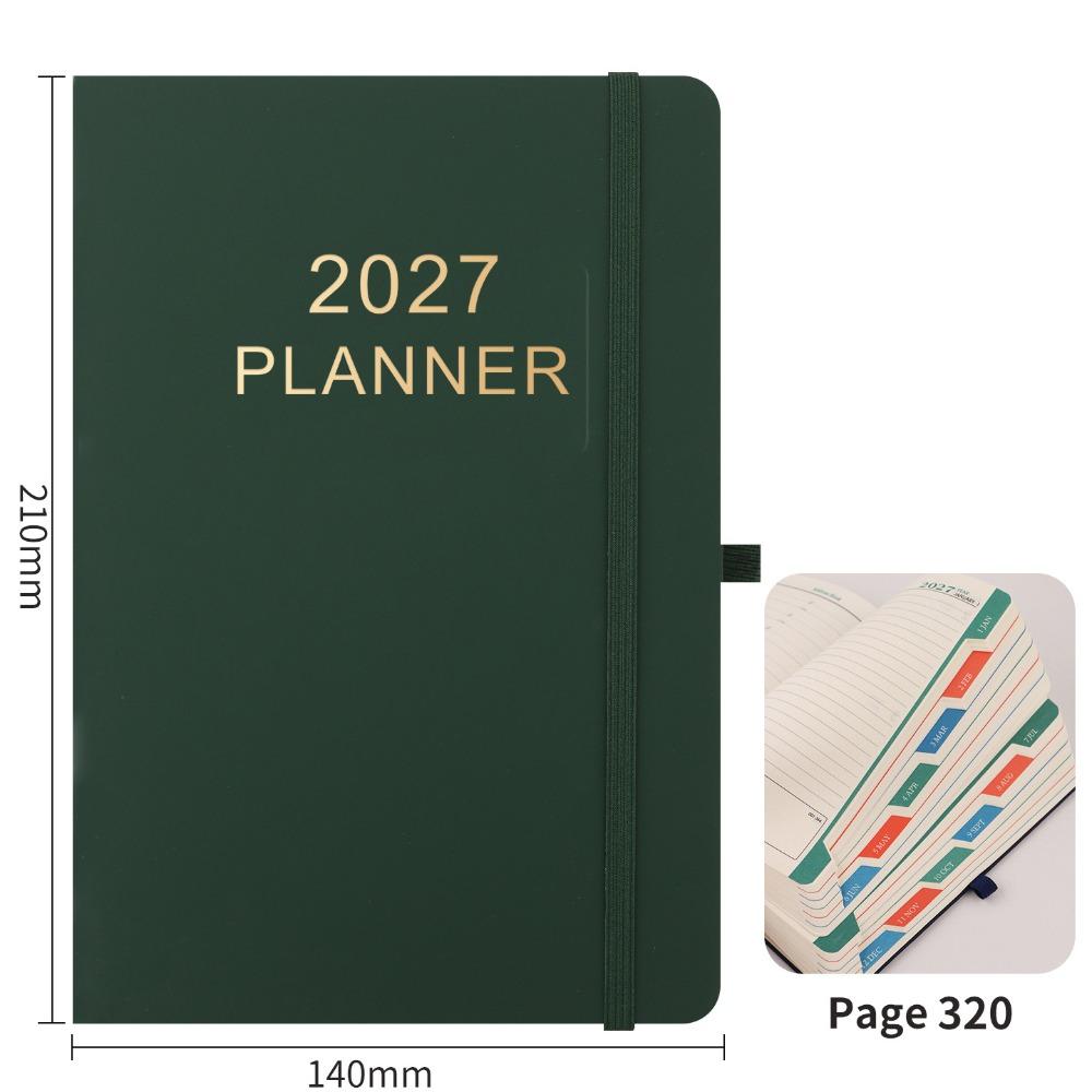 To Do List 2027 Agenda Book A5 Daily Planner Book Portable Schedule Book Students