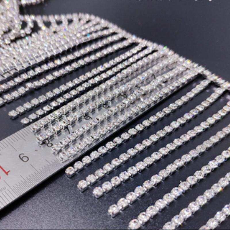 

10 см Длинная Кисточка Лента Тканевая Бахрома Декорация Нерегулярная Цепочка из Страз Бисером Обувь Сумка Одежда Свадьба DIY Шитье Кисточка