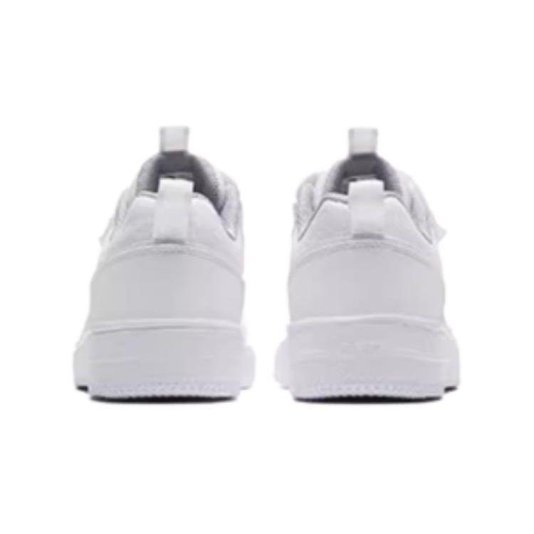 Anta Kids Shock Absorbing Wear Resistant Low Top Kids Skate Shoes Kids Skate Shoes White A312418008-4