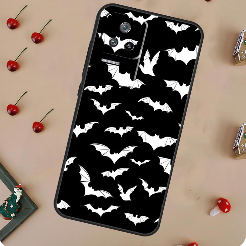 Halloween Bat Case For Xiaomi 17 Pro Max 13 14 15 Ultra 14T 15T Pro POCO F7 F5 F6 X3 X5 X6 X7 Pro Cover