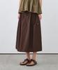Hilliment Women'S Cargo Balloon Skirt (Brown)