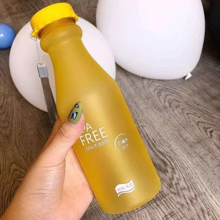 1 Pcs 550ML Unbreakable Outdoor Sports Travel Water Bottle Portable Leak-proof Cycling Camping Water Cup