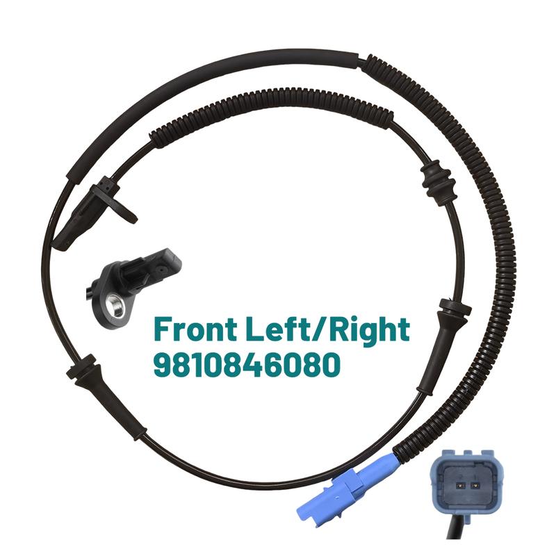 Front Rear L/R ABS Wheel Speed Sensor 9810846080 9805066080 9812882780 for Peugeot 301 208 207 2008 Citroen C3 C-Elysee Opel