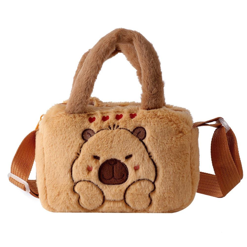 Kids Gift Cartoon Bag Capybara Cute Children's Handbag Anime Peripheral Products Crossbody Coin Bag for Girls