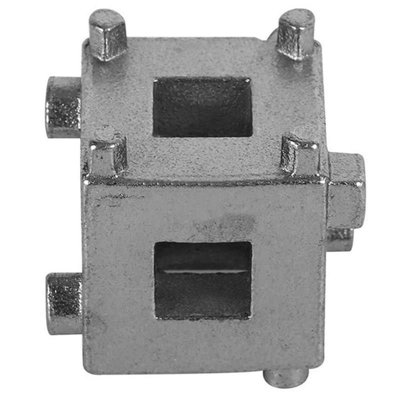 Rear Disc Brake Caliper Piston Rewind/Wind Back Cube Tool 3/8" Drive Tool
