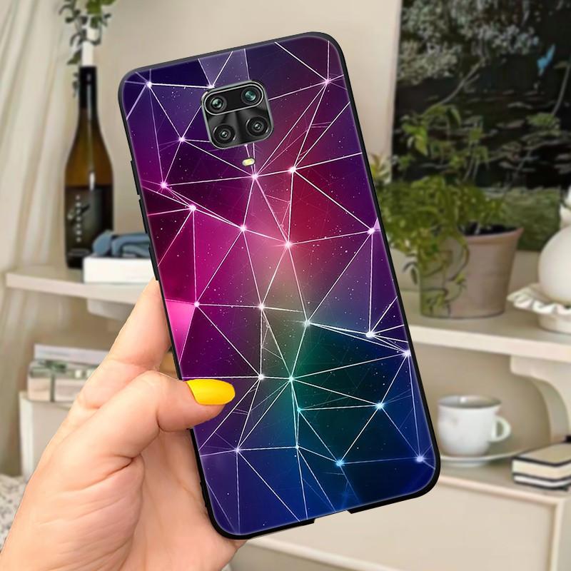 For Xiaomi Redmi Note 9 Pro Case Note9 9S Flowers Silicone Soft TPU Back Cover For Xiaomi Redmi Note 9Pro Max Case Coque Fundas