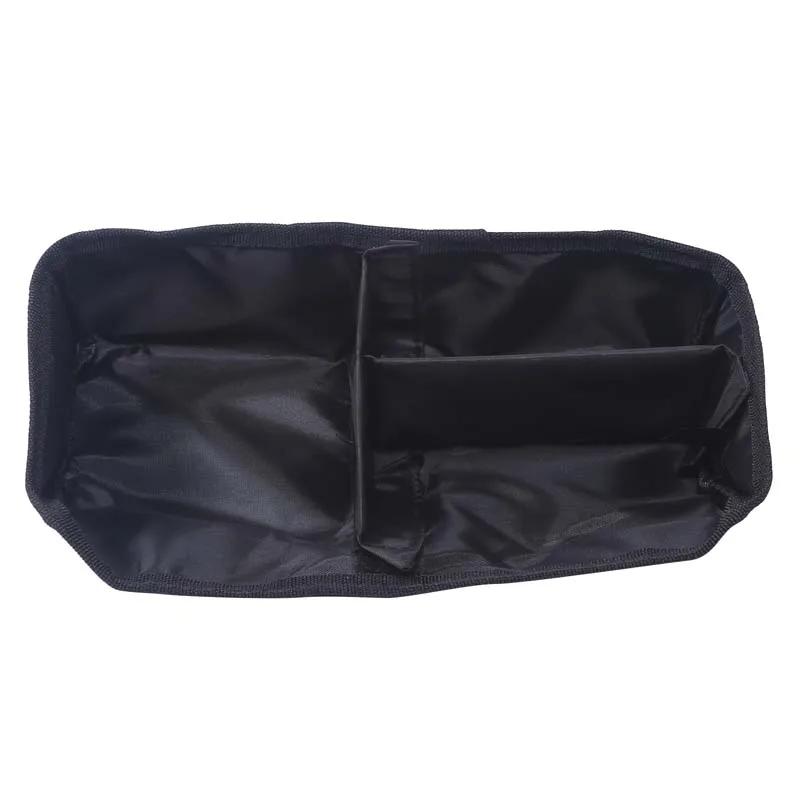 

Car Center Console Glove Box Divider Storage Bag Oxford Cloth Car Organizer Box For SEAT Leon MK2 2008-2012 Accessories чорний