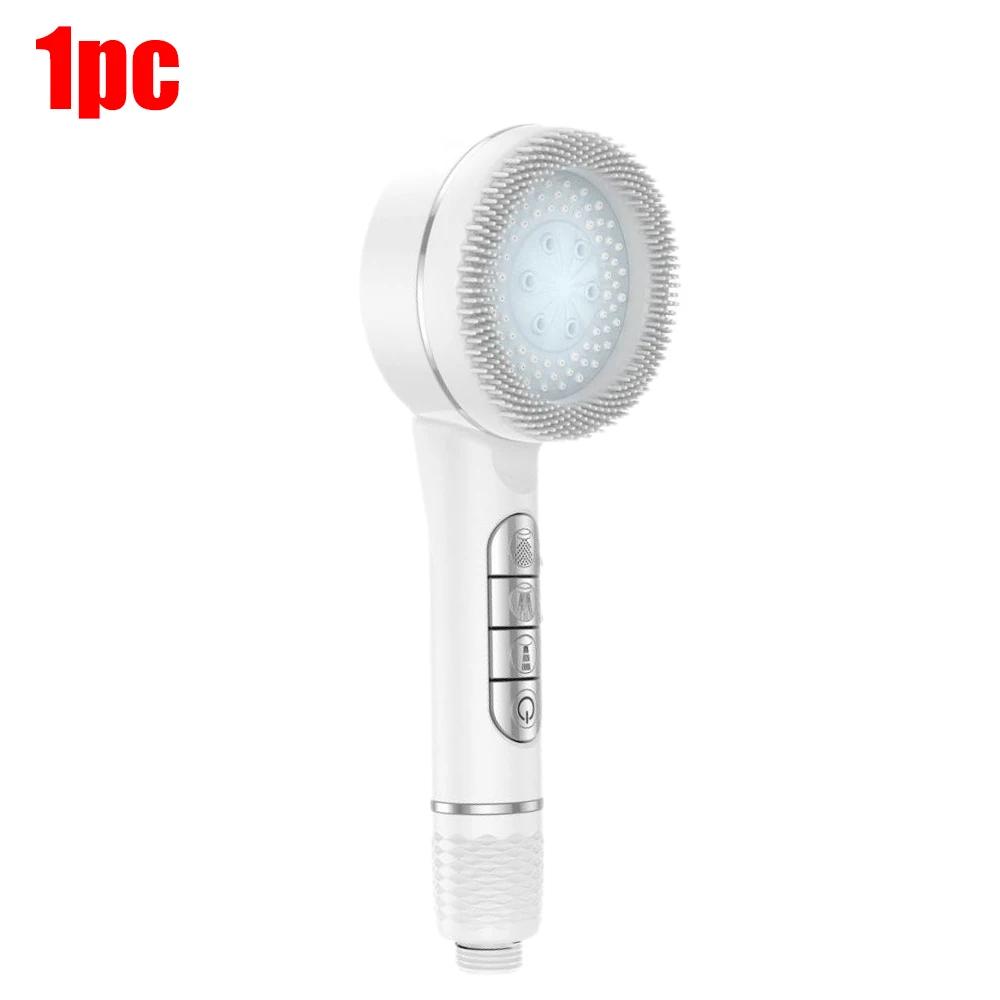 4 Mode Pressurized Shower Head High Pressure Water Massage Showerhead With Filter Handheld Shower Mixer Bathroom Accessories