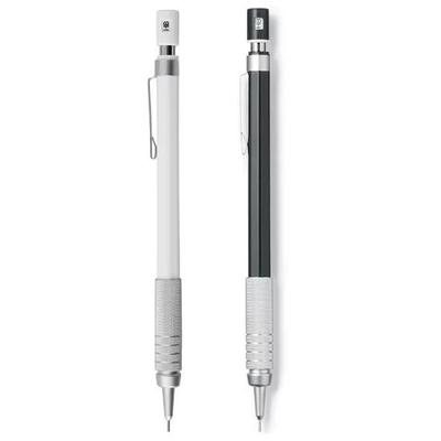 MUJI Mechanischer Bleistift mit niedrigem Schwerpunkt 0,3 mm [Alle 2 Farben]- Präzises Schreibwerkzeug für Studenten & Berufstätige