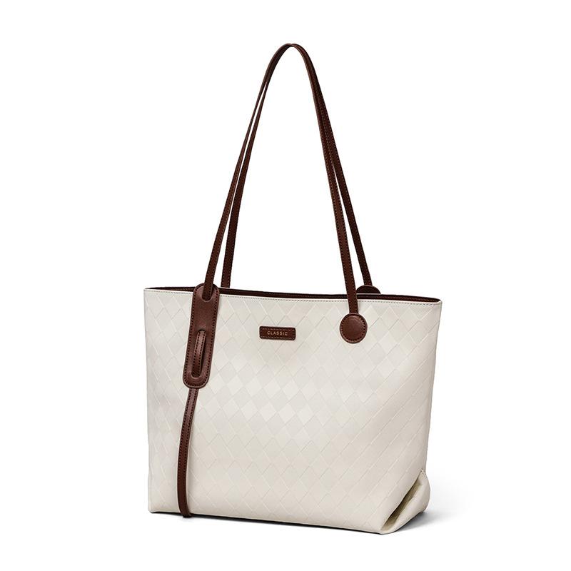 Women's Bag Autumn 2025 New Tote Bag High-End Versatile Shoulder Bag Lazy Style Large Capacity Commuter Bag