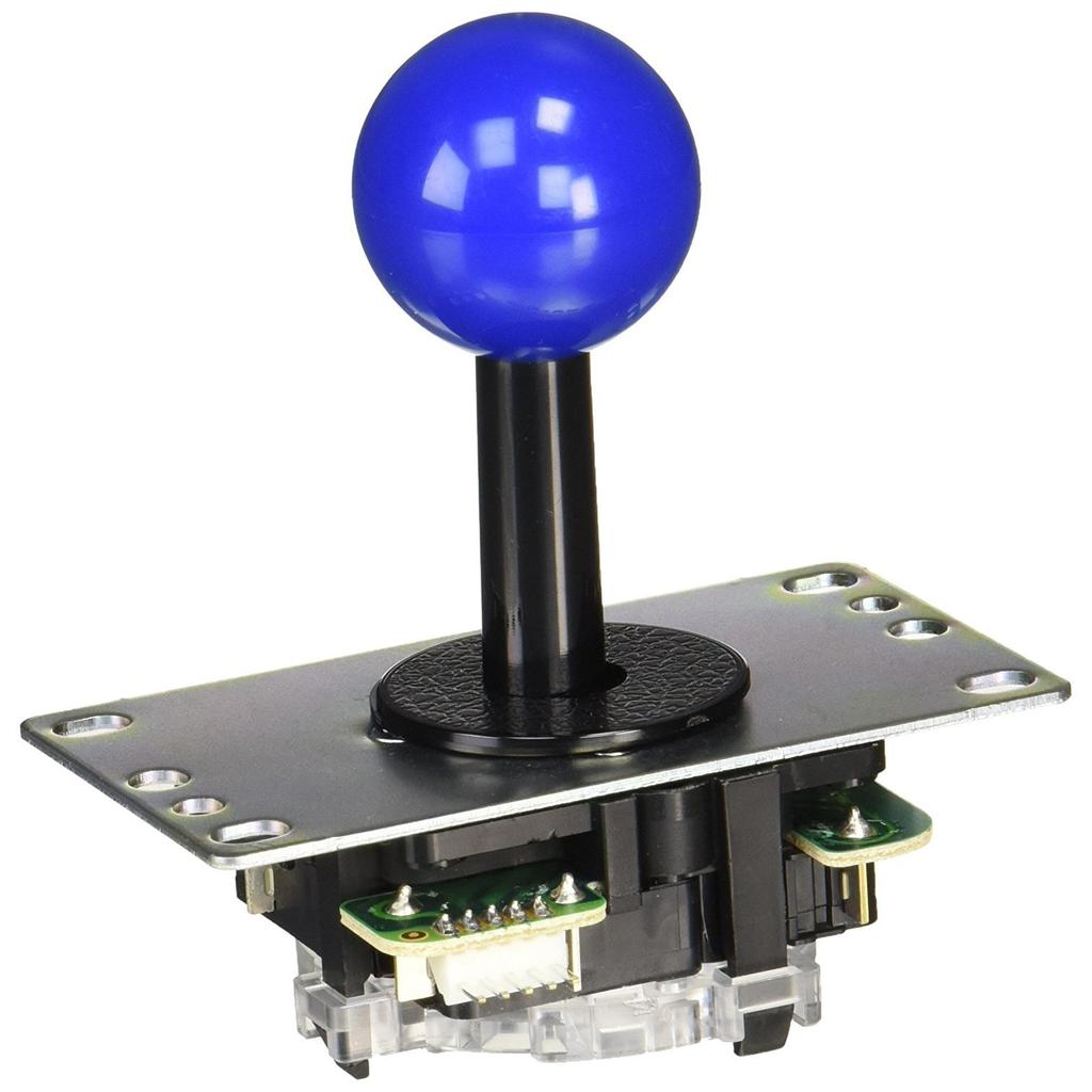 Sanwa Denshi Joystick Lever Matte Blue JLF-TP-8YT-SK for Arcade Machines