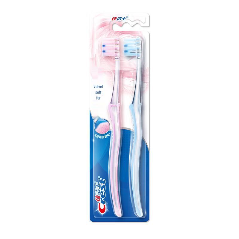 Crest Velvet Gum Care Toothbrush Twin Pack
