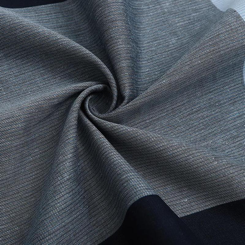 3 szt. Bawełniane 43x43cm Eleganckie Męskie Chusteczki do Ocierania Potu Artykuły Ślubne Barwiona Przędza Krata Nie Blakną Kwadratowe Chusteczki