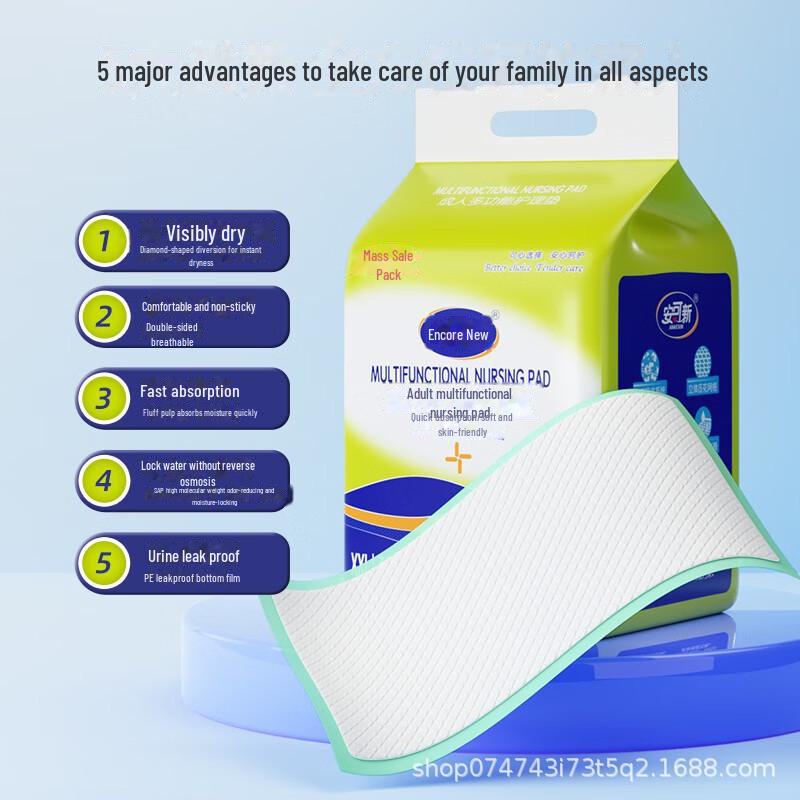 Encore Multifunctional Wash-Free Adult Nursing Pad Bulk Pack