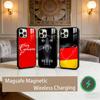 N-Nurburgring Sportowy Samochód Fajne Etui Na Telefon Dla iPhone17,16,15,14,13,12,11 Plus,Pro Max Magnetyczne Dla Magsafe Ładowanie Bezprzewodowe
