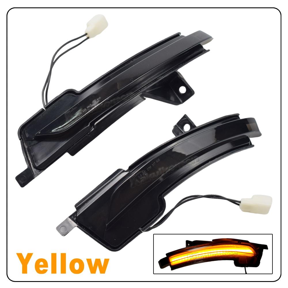 

Hot Sell Turn Signal Lamps For Ford Mustang S550 2015 2016 2017 2018 LED Dynamic Side Mirror Sequential Light жёлтый