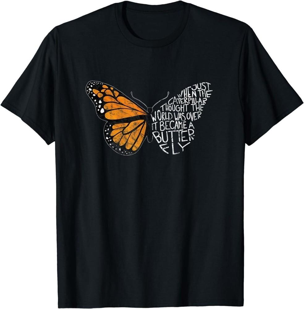 When The Thought The World Was Over Butterfly TShirt S